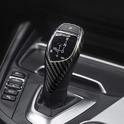 AIRSPEED Carbon Fiber Car Gear Shift Knob Cover Interior Trim for BMW F20 F21 F22 F23 F30 F32 F33 F34 F35 F36 F06 F12 F13 F25 F26 F15 F16 I8 Accessories - Image 4