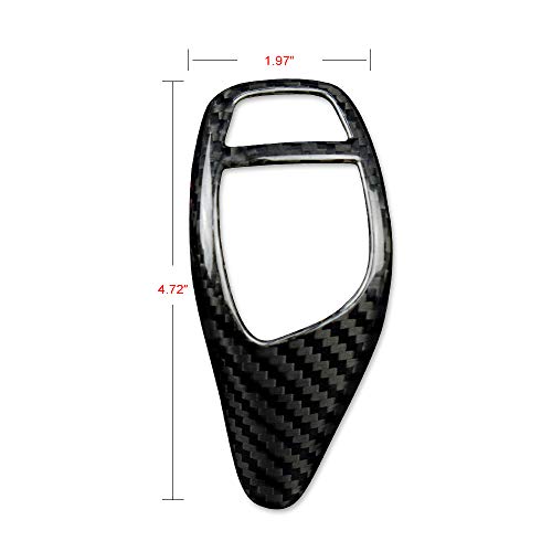 AIRSPEED Carbon Fiber Car Gear Shift Knob Cover Interior Trim for BMW F20 F21 F22 F23 F30 F32 F33 F34 F35 F36 F06 F12 F13 F25 F26 F15 F16 I8 Accessories - Image 2