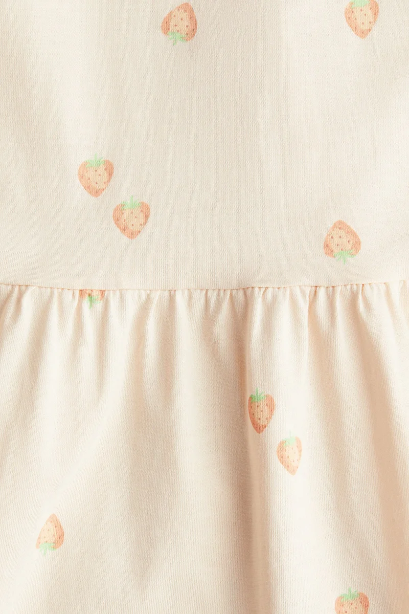 اتش اند ام Patterned cotton dress
