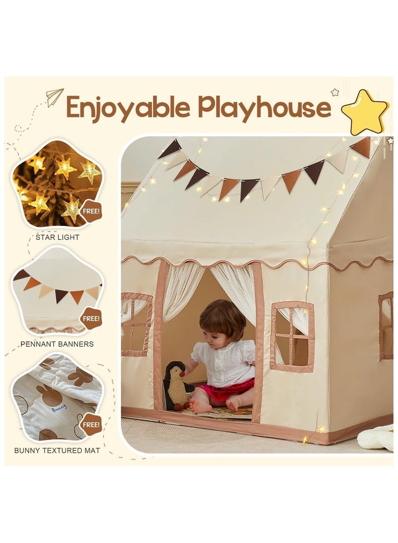 BLOOMING TIME Children’s Pop-Up Tent with Twinkle Lights - Image 5