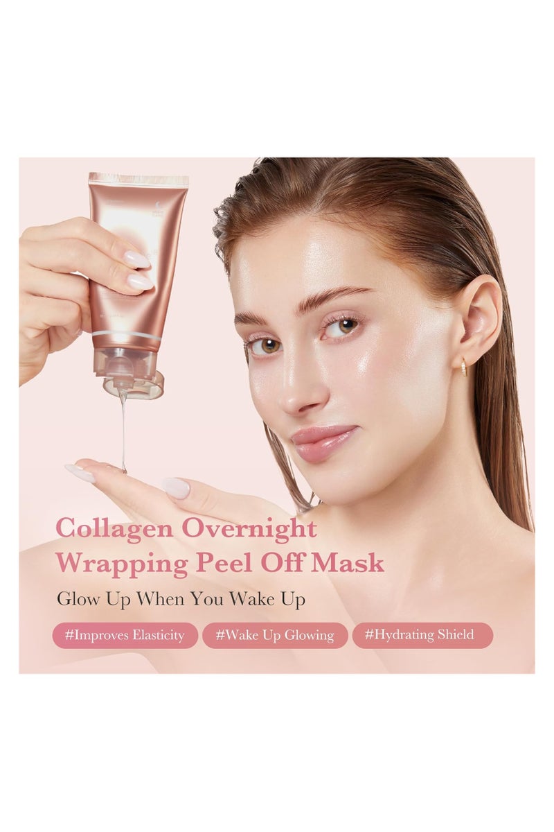 medicair medicube - Collagen Night Wrapping Mask 75 ml - Image 3