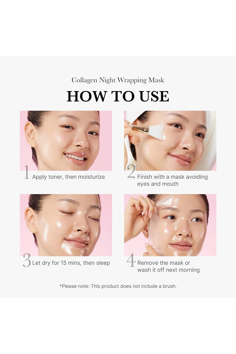 medicair medicube - Collagen Night Wrapping Mask 75 ml - Image 5