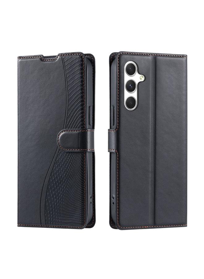 erorex Case For Samsung Galaxy A24 4G Global Voltage Ultra-thin Dot Leather Phone Case - Image 1