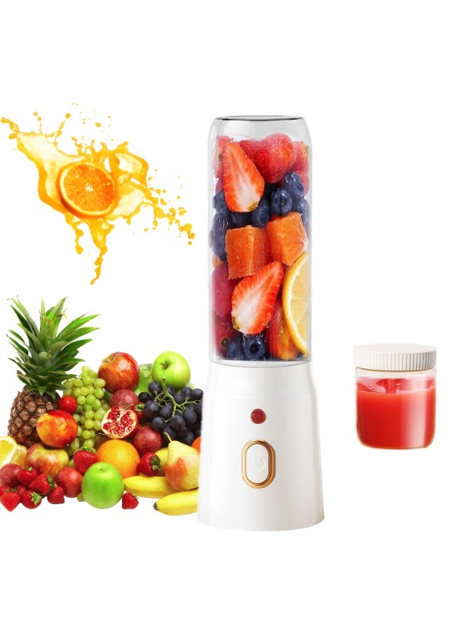 ACYYH 10  Blade, Juicer Machine,Rechargeable Portable Juicer With USB Charging, 450ml,Fruit Juices at Home, Travel or Gym - Image 1