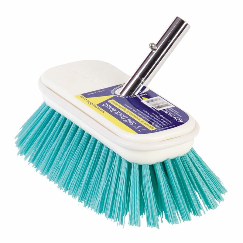 Swobbit 7.5" Stiff Cleaning Brush - Green - Image 2