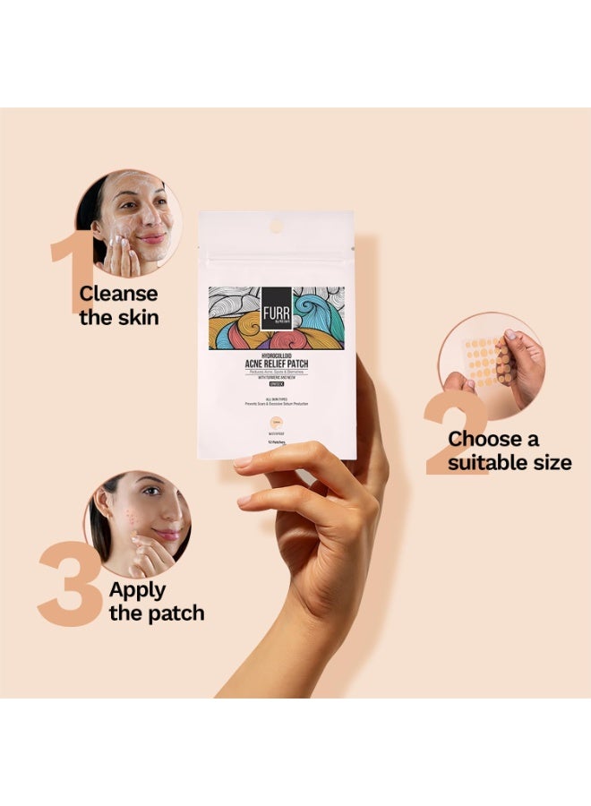 PEE SAFE FURR HYDROCOLLOID ACNE RELIEF PATCH 12s - Image 3