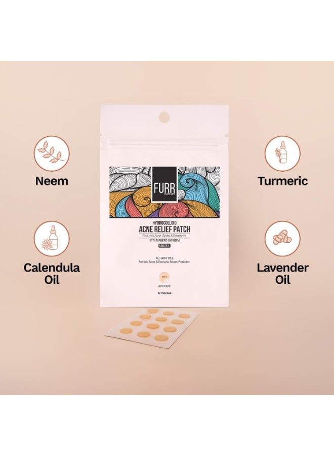 PEE SAFE FURR HYDROCOLLOID ACNE RELIEF PATCH 12s - Image 2