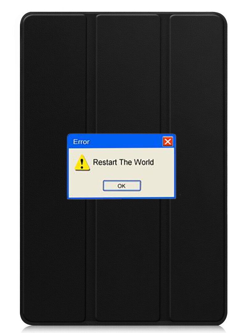 Theodor Protective Flip Case For Lenovo Tab M11 (2024) With Trifold Stand Auto Wake Sleep Shockproof Cover Restart the world - Image 1