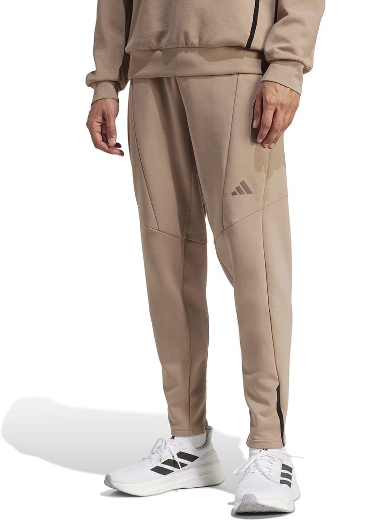 اديداس بنطلون رجالي محبوك بني - Image 1
