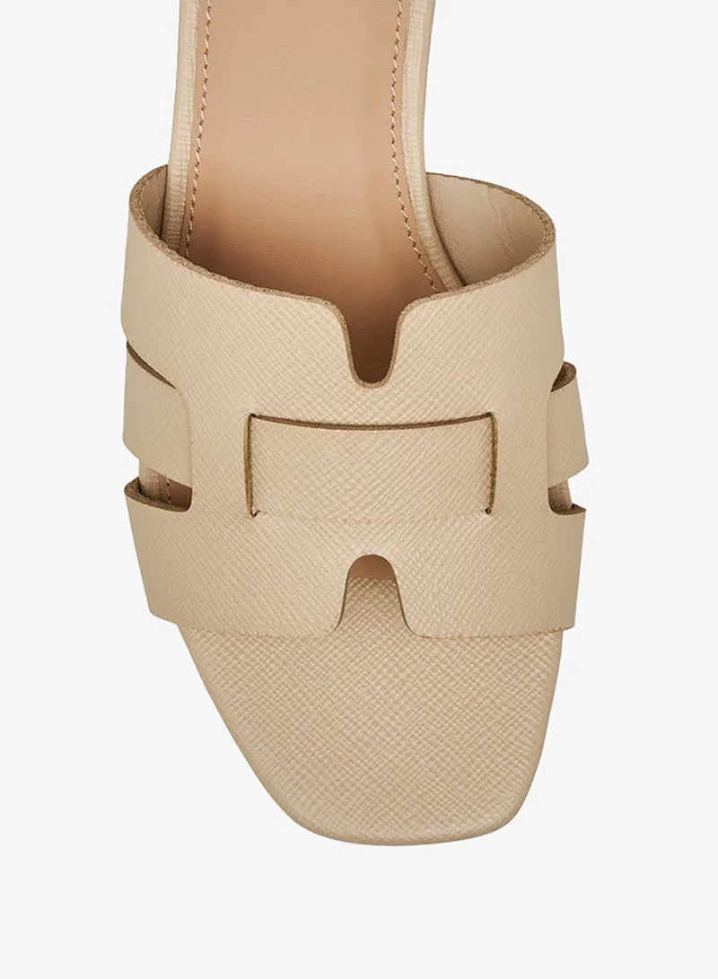 Flora Bella By Shoexpress BEIGE Flora Bella Women Block Heel Sandals for Women | Best Price UAE