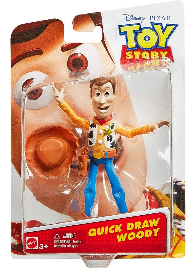 NIBEMINENT Disney/Pixar Toy Story Quick Draw Woody Action Figure - Image 5