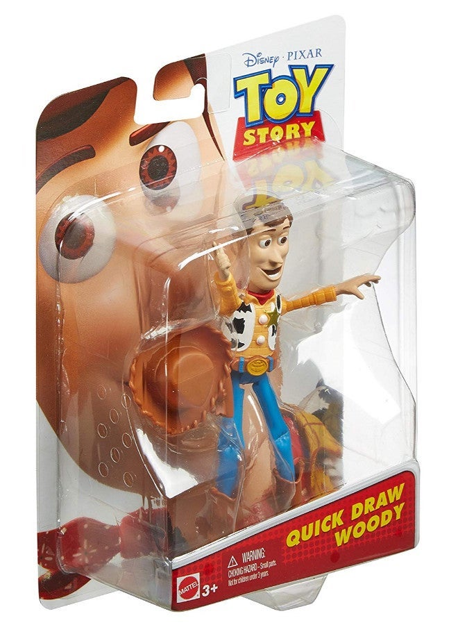 NIBEMINENT Disney/Pixar Toy Story Quick Draw Woody Action Figure - Image 3