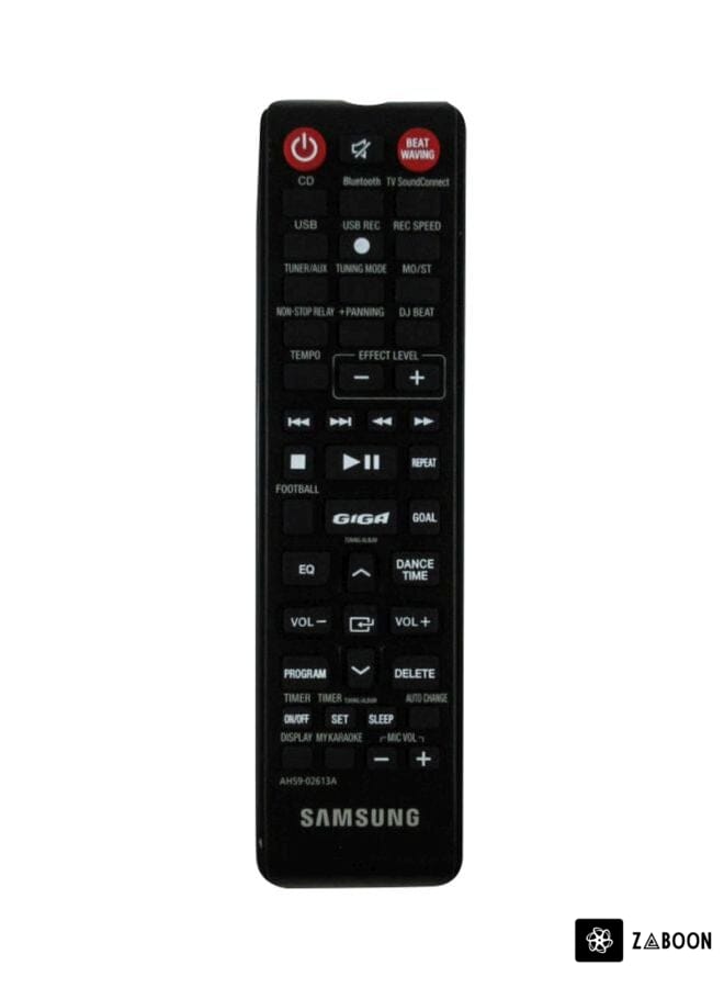 Zaboon Remote Control 17.78x10.16x7.62cm Black