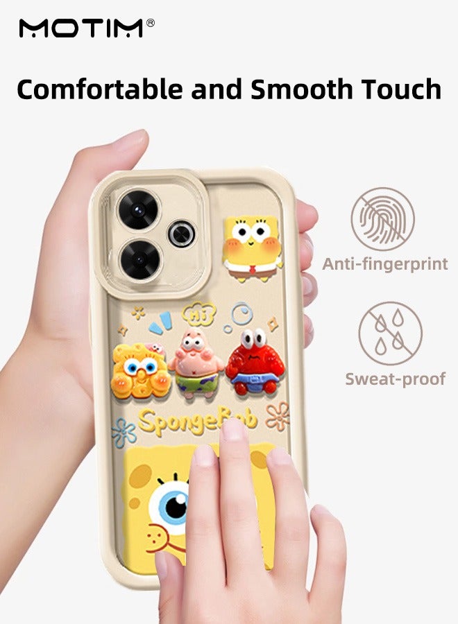 Motim Cartoon Case Protective Cover for Xiaomi Redmi 13/NOTE 13R, Scratch-Resistant Shockproof Cover, High Quality Bumper Back Case for Xiaomi Redmi 13/NOTE 13R - Image 2