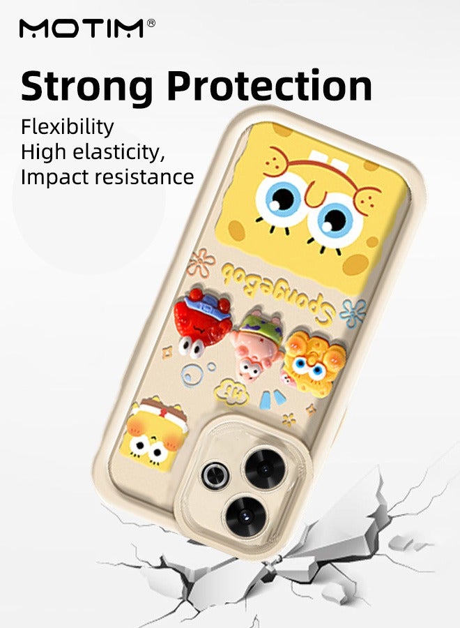 Motim Cartoon Case Protective Cover for Xiaomi Redmi 13/NOTE 13R, Scratch-Resistant Shockproof Cover, High Quality Bumper Back Case for Xiaomi Redmi 13/NOTE 13R - Image 3