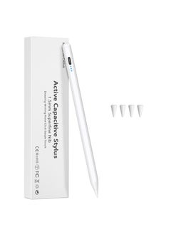 UCHUANG Stylus Pen for iPad 9th 10th Gen with Palm Rejection, Active Pencil Compatible with Apple iPad 10th/9th/8th/7th/6th Gen, iPad Air 5th/4th/3rd Gen,iPad Pro 11 & 12.9 inch, iPad Mini 6th/5th Gen  - Image 2