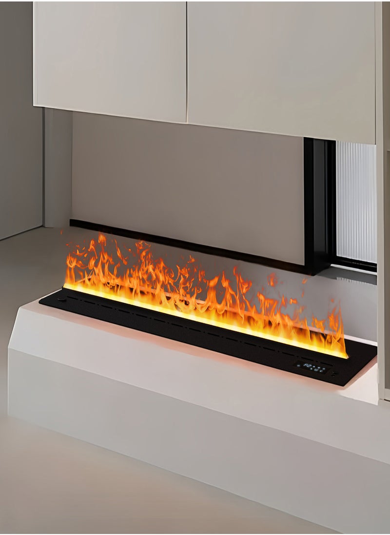 AFLYEVER Remote Steam Water Steam Fireplace Indoor Fake Fire TV Decoration 3D LED Plug-in Modern Smart Electric Atomized Fireplace  - Image 1