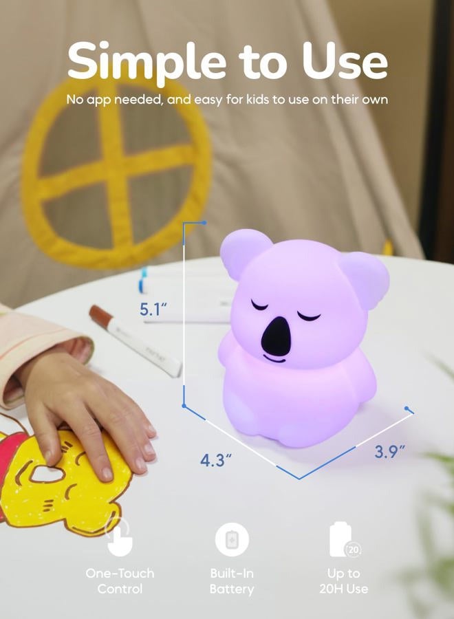 InnoCity Breathing Pal 'Kyle'- Squishy Mindfulness Visual Breathing Guide, 3 Breathing Modes with Night Light, Proven Anxiety Relief Items for ADHD/Meditation - Image 5