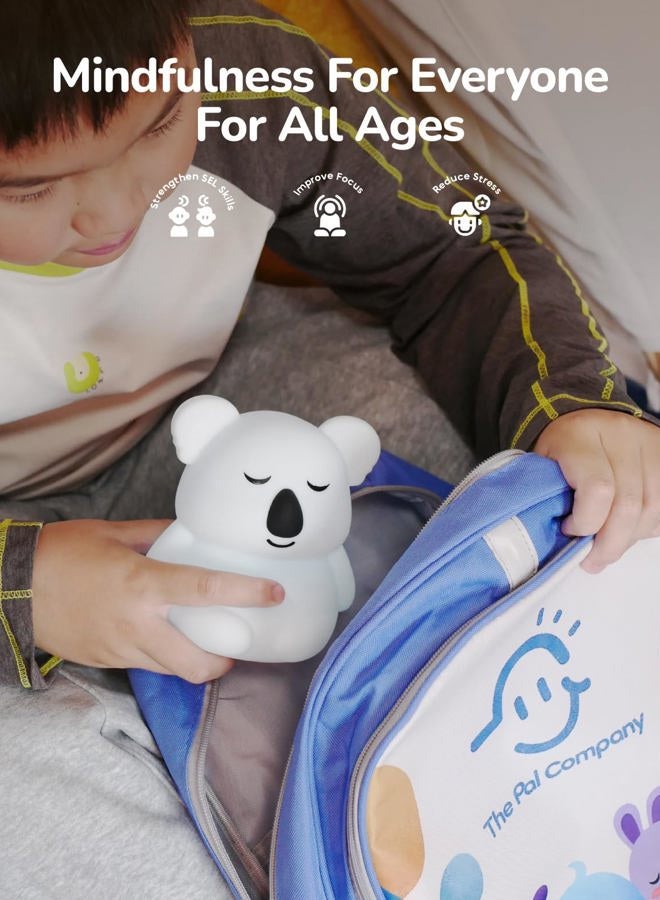 InnoCity Breathing Pal 'Kyle'- Squishy Mindfulness Visual Breathing Guide, 3 Breathing Modes with Night Light, Proven Anxiety Relief Items for ADHD/Meditation - Image 3