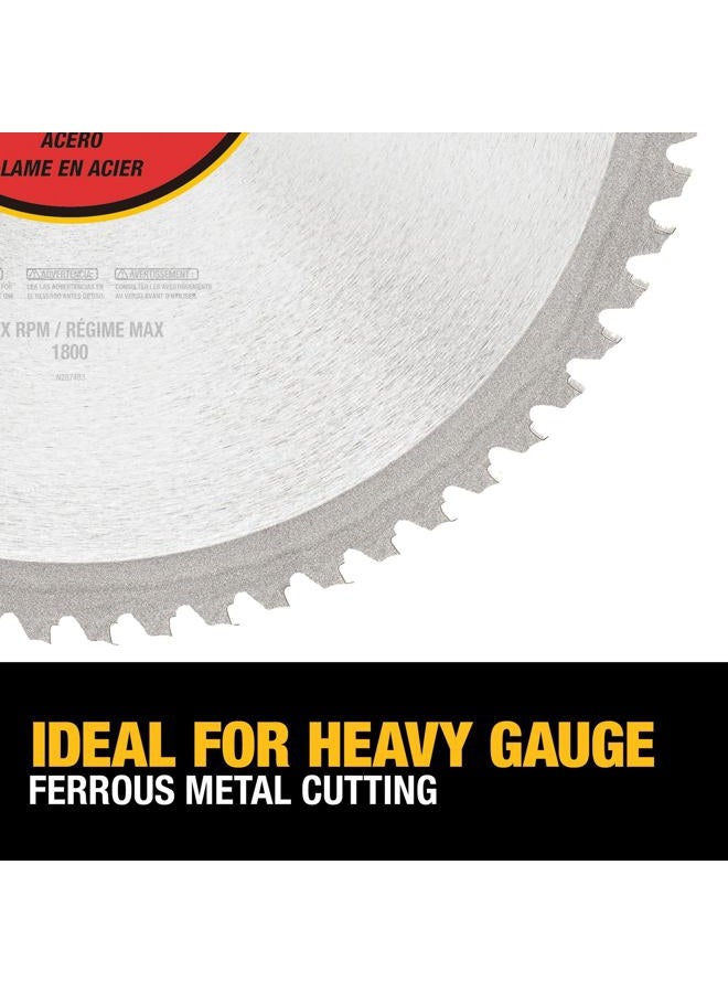 Dewalt 14-Inch Metal Cutting Blade, Ferrous Metal Cutting, 66-Tooth (Dwa7747) - Image 4