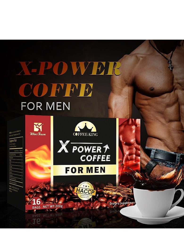 Wins Town Men's Natural Kidney Health Coffee - Professional Blend to Enhance Kidney Function and Boost Vitality  - Image 1