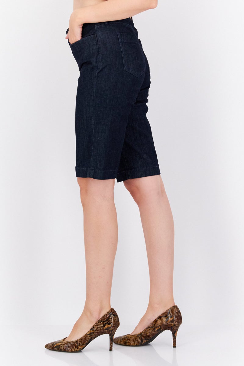 NYDJ Women Regular Fit Washed Denim Jean, Blue - Image 3