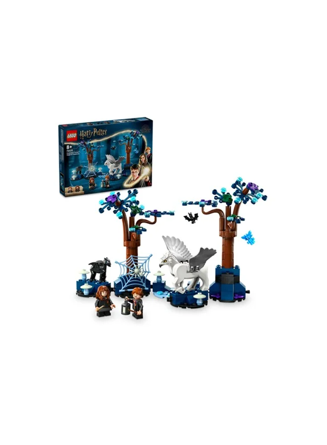 LEGO Harry Potter Forbidden Forest: Magical Creatures Animal Toy for 8 Plus Year Old Kids, Girls & Boys, with Glow-in-the-Dark Elements, Includes Buckbeak and Thestral Figures, Gift Idea 76432