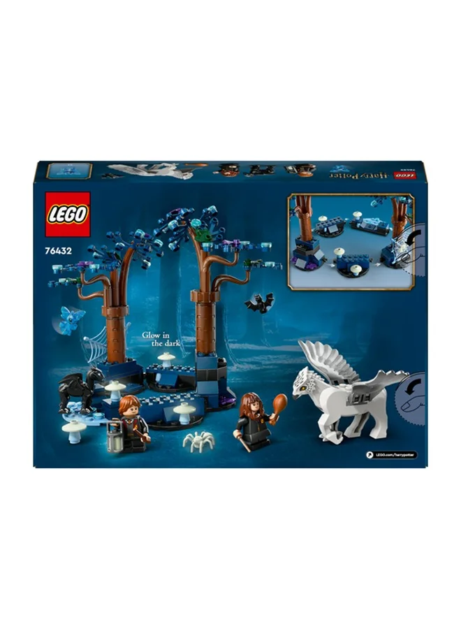 LEGO Harry Potter Forbidden Forest: Magical Creatures Animal Toy for 8 Plus Year Old Kids, Girls & Boys, with Glow-in-the-Dark Elements, Includes Buckbeak and Thestral Figures, Gift Idea 76432