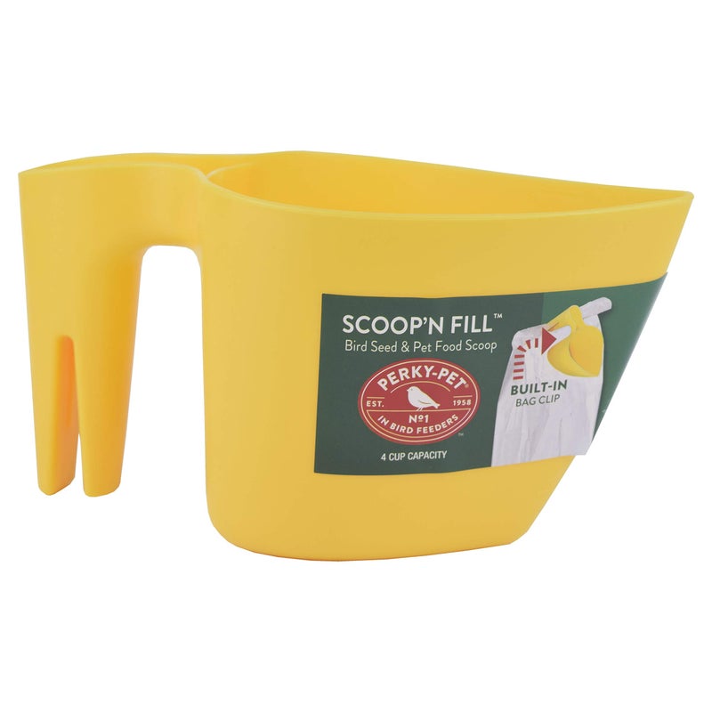 Perky-Pet 300-12 Scoop'n Fill Bird Seed Scoop - Image 4