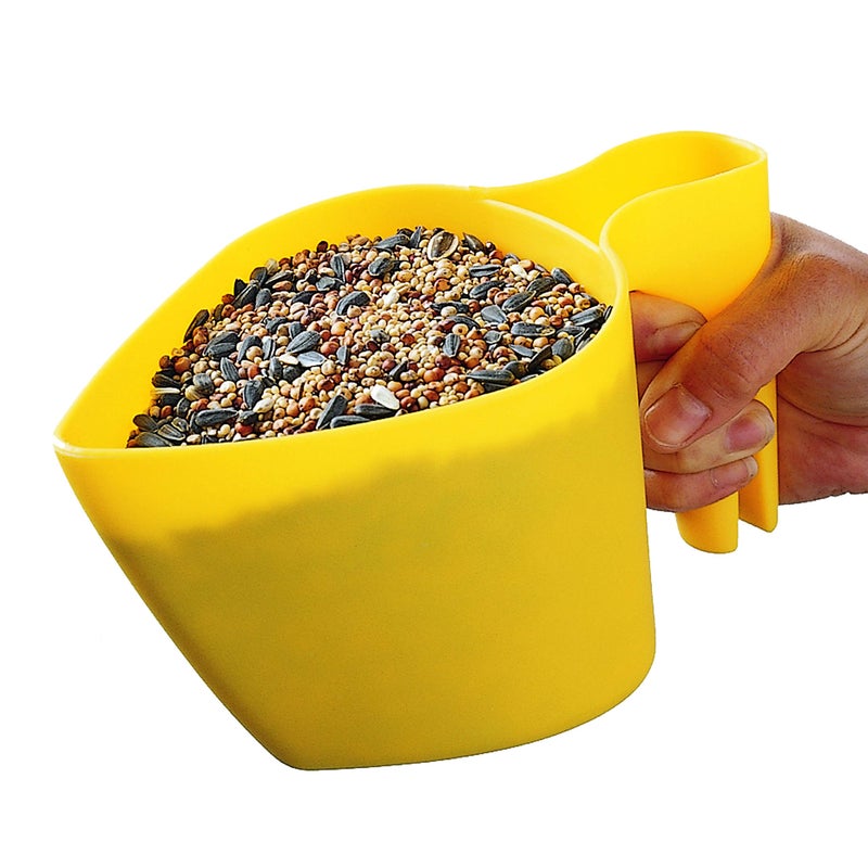 Perky-Pet 300-12 Scoop'n Fill Bird Seed Scoop - Image 1