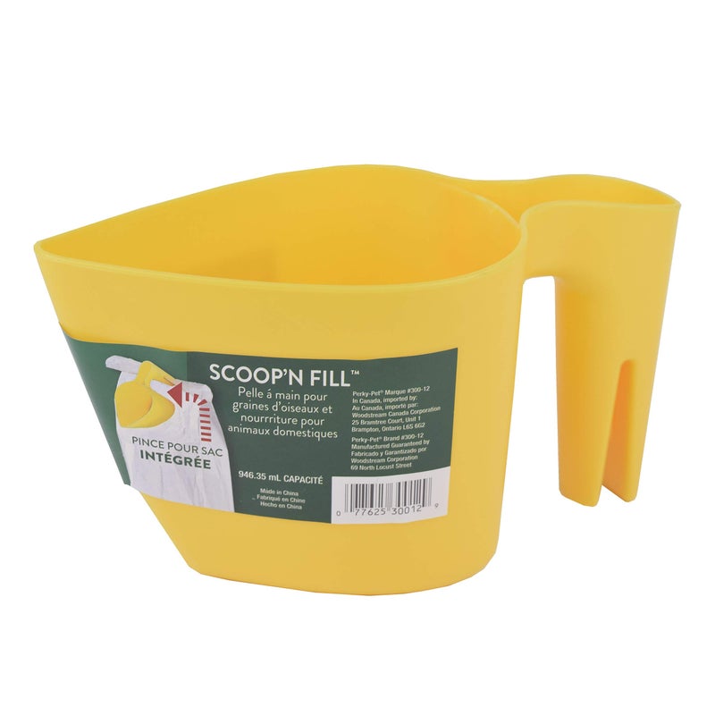 Perky-Pet 300-12 Scoop'n Fill Bird Seed Scoop - Image 3