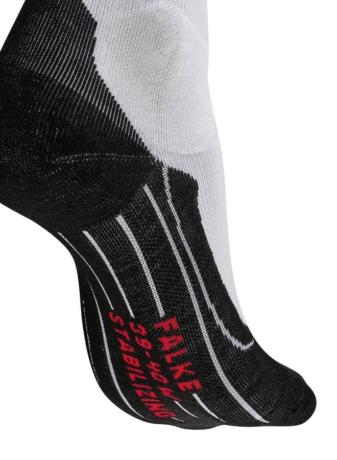 FALKE Women's Stabilizing Cool Running Socks, Breathable Quick Dry, Mid Calf, Medium Cushion, High Protection, White (White 2003), 6.5-7.5, 1 Pair - Image 5