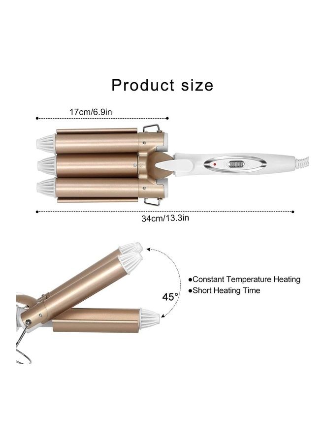 نيبمينينت Automatic Hair Curler Gold/White - Image 5