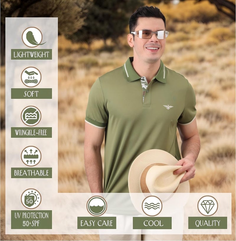 Albert Morris mens Men's Polo Shirt Polo Shirt (pack of 4) - Image 3