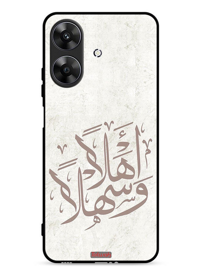 Tolwak Realme Note 60 4G Protective Case Cover Ahlan Wa Sahlan - Image 1