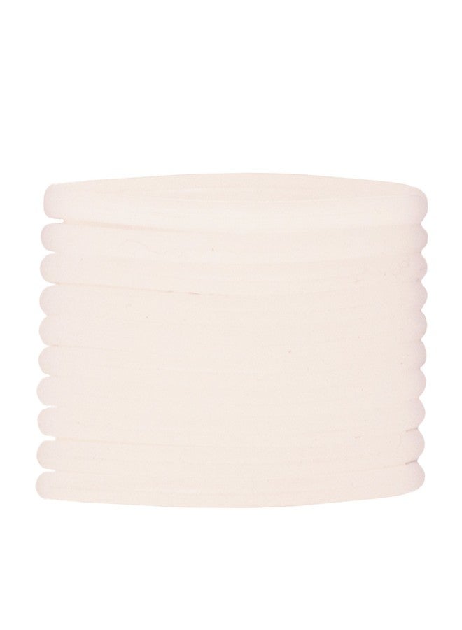 Mia Silkies, Silicone Hair Elastics Rubber Bands Last 10 Times Longer, Translucent Clear, for Women, Girls, Sports, Wet Hair 10pcs - Image 3