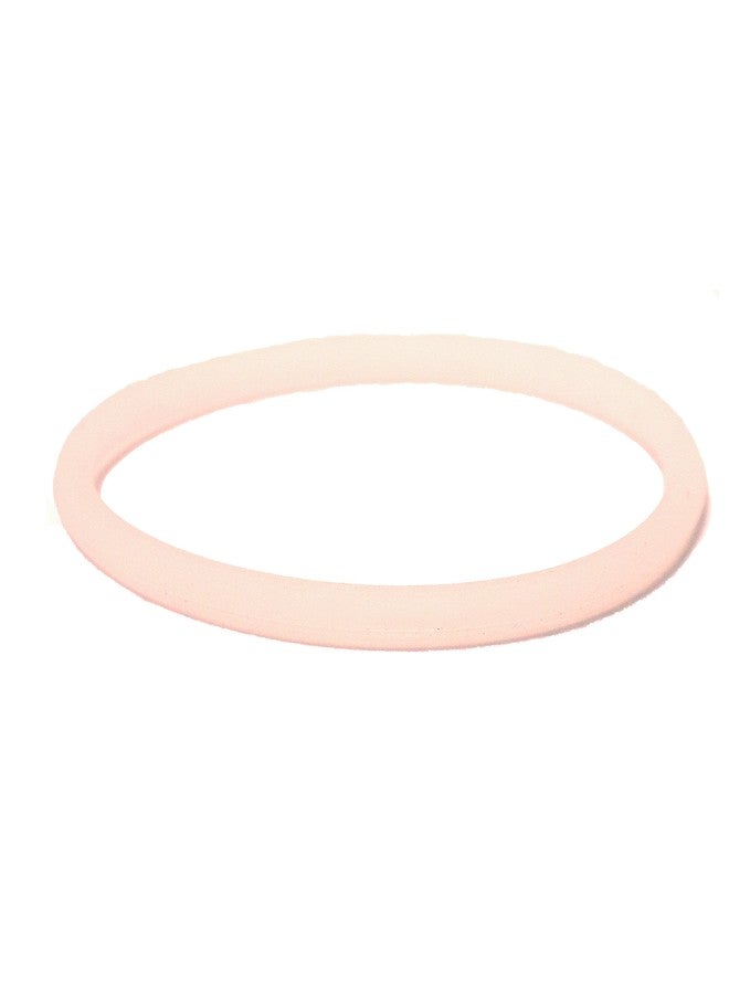 Mia Silkies, Silicone Hair Elastics Rubber Bands Last 10 Times Longer, Translucent Clear, for Women, Girls, Sports, Wet Hair 10pcs - Image 4