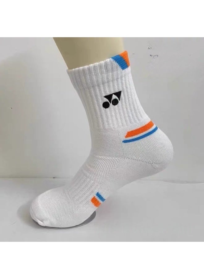 KUYING Fashion Anti Slip Breathable Sports Socks Three Piece Set