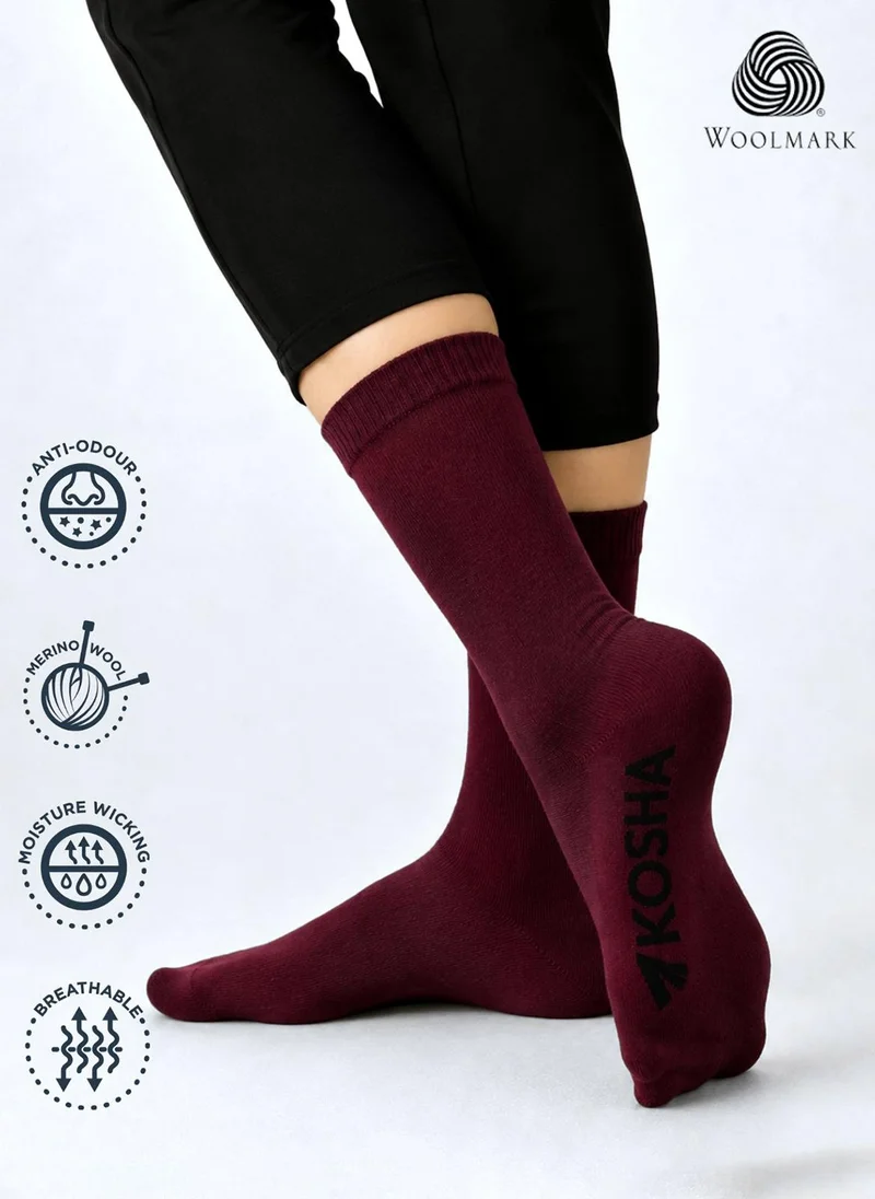 كوشا Women's Merino Wool Everyday Socks