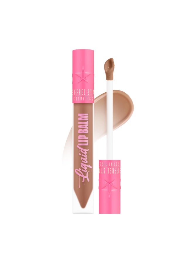 Jeffree Star™ Skincare Liquid Lip Balm 5 ml- Celebrity Skin | Hydrating & Plumping with Hyaluronic Spheres, Cupuacu Seed Butter & Olive Fruit Oil for Smooth, Nourished Lips - Image 1