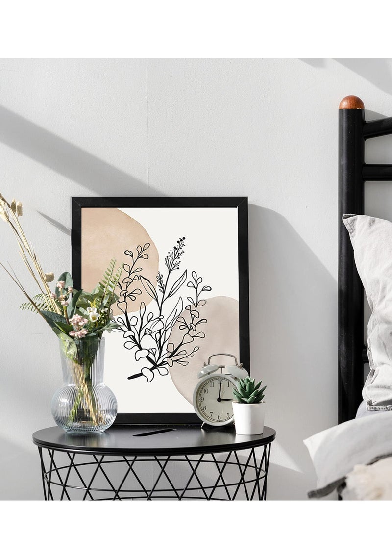 Zikra Art Wall Decor 6 Pcs Abstract Geometric Line Art Prints for Living Room, Bedroom, and Gallery Exhibition - Image 3