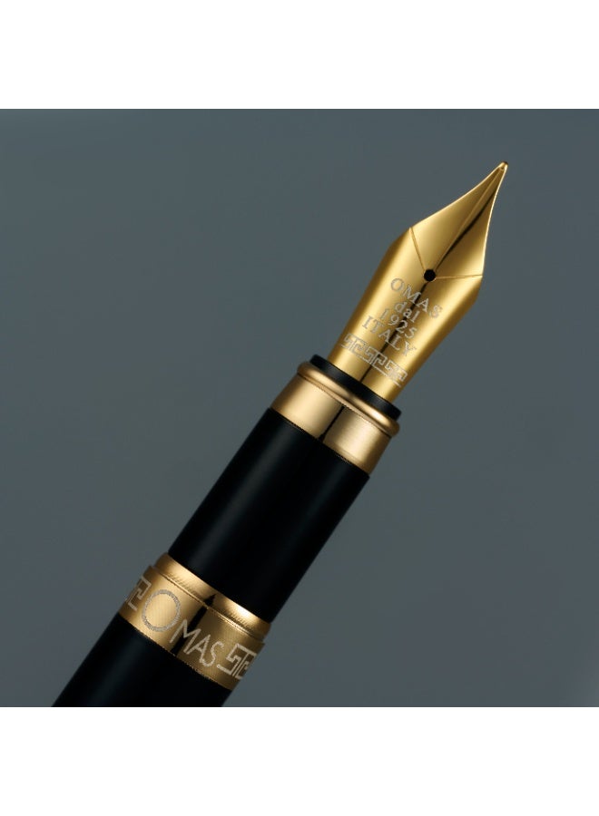 أنكورا قلم أوماس سنتشري الحبر – إصدار ذهبي | 100 عام من الحرفية الإيطالية | أداة كتابة فاخرة - Image 4