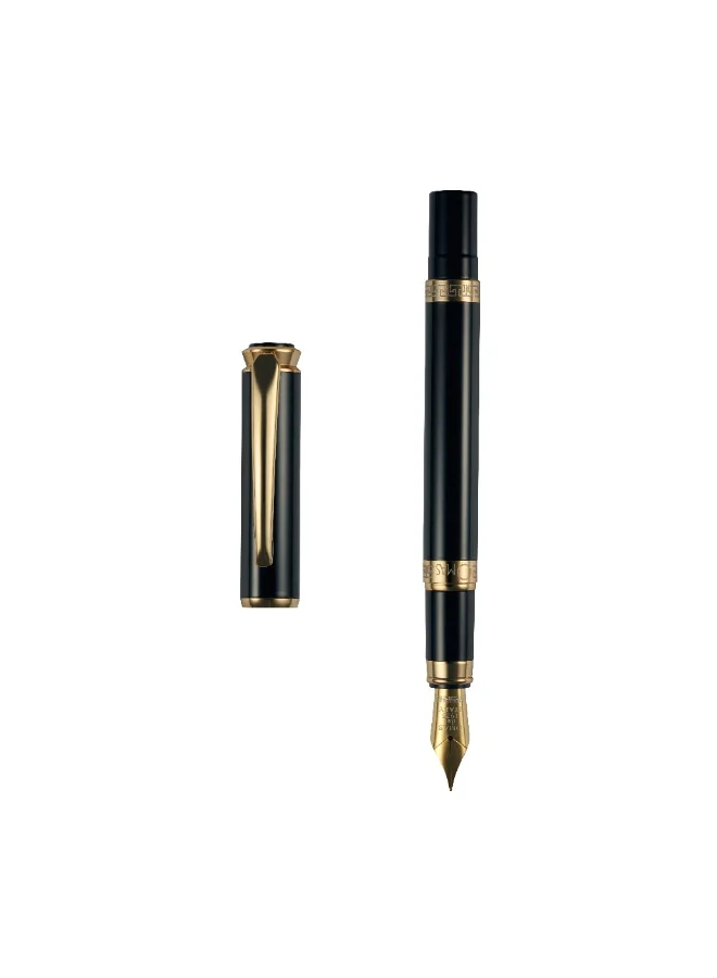 Ancora Omas Century Fountain Pen – Gold Edition | 100 Years of Italian Craftsmanship | Luxury Writing Instrument