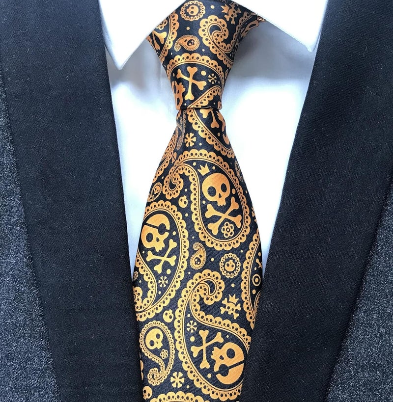 Melody Religious Ties Jesus Christian Tie Christmas Necktie for Men - Image 2
