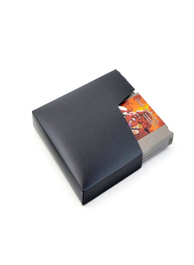 10pcs lot for Nintendo for NES Game Cartridge Dust Sleeve for NES Matte Covers Dust Case Cover Protectors Game Cartridge Black - Image 3
