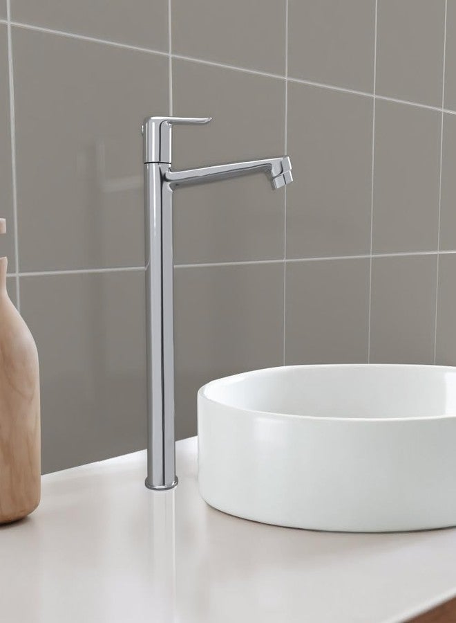 Johnson Bathrooms Johnson Sega Brass Tall Body Pillar Cock for Bathroom and Kitchen Sinks| Durable Brass Build, Leak Proof, Premium Body, Wash Basin Tap, Kitchen Tap| 10 Years Warranty - Image 1