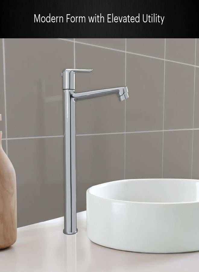 Johnson Bathrooms Johnson Sega Brass Tall Body Pillar Cock for Bathroom and Kitchen Sinks| Durable Brass Build, Leak Proof, Premium Body, Wash Basin Tap, Kitchen Tap| 10 Years Warranty - Image 4