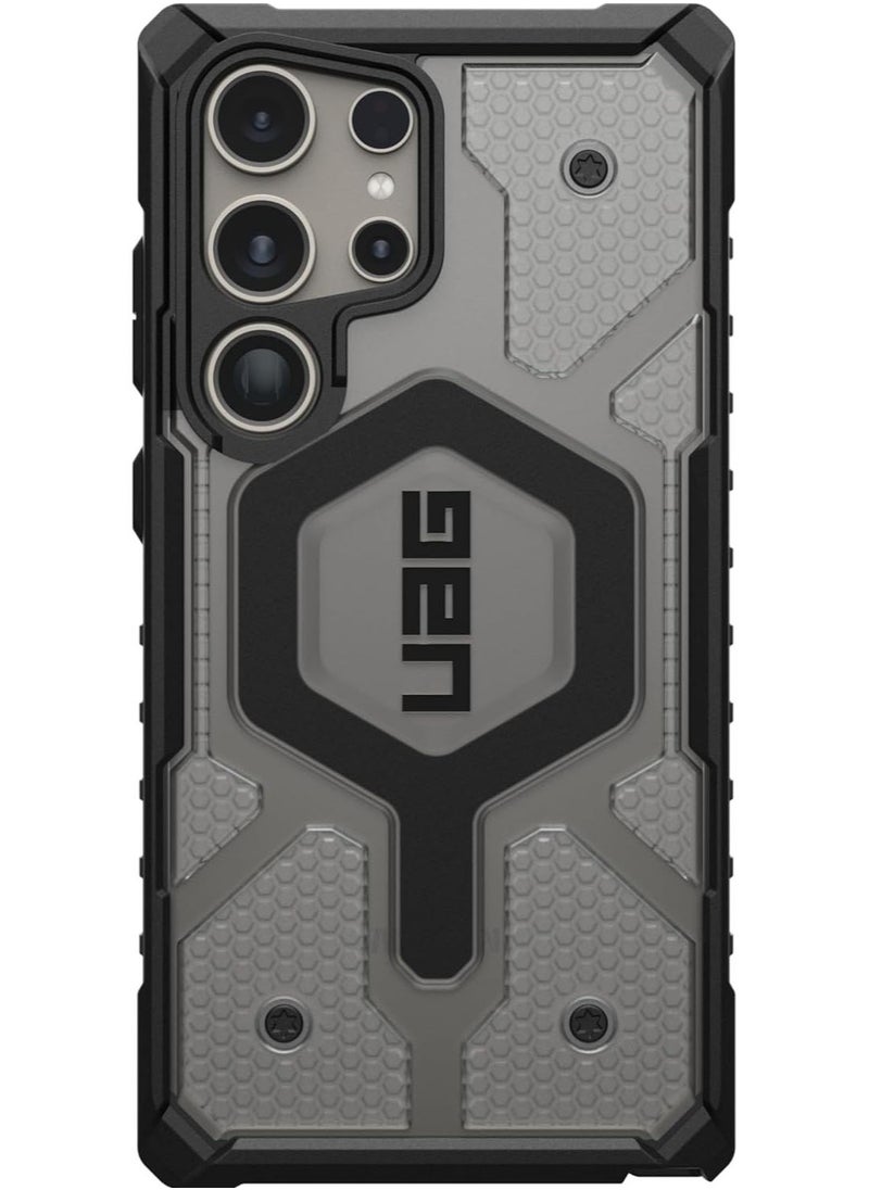 Urban Armor Gear - UAG Pathfinder Clear Pro MagSafe Samsung Galaxy S24 ULTRA Case Cover [18 Feet Drop Tested] - Clear | Ice - Image 1