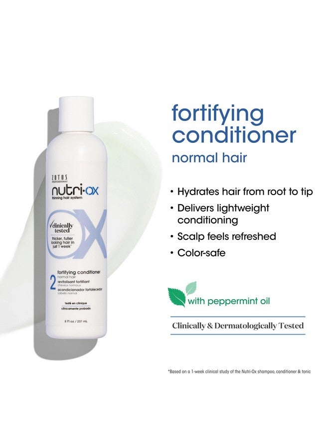Nutri-Ox Starter Kit For Thinning Hair Thicker Fullerlooking Hair Peppermint Clinically & Dermatologically Tested 30 Day Supply - Image 4