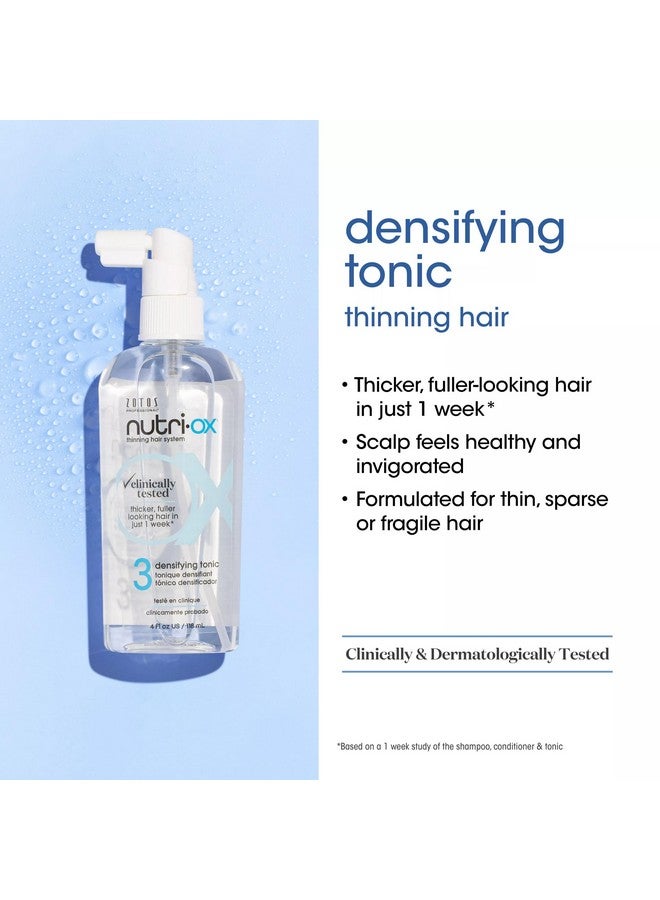 Nutri-Ox Starter Kit For Thinning Hair Thicker Fullerlooking Hair Peppermint Clinically & Dermatologically Tested 30 Day Supply - Image 5